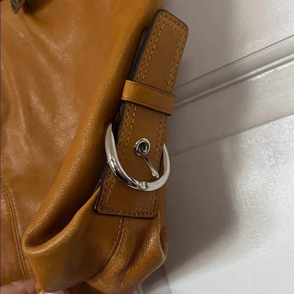Coach Leather Satchel - Picture 6 of 13